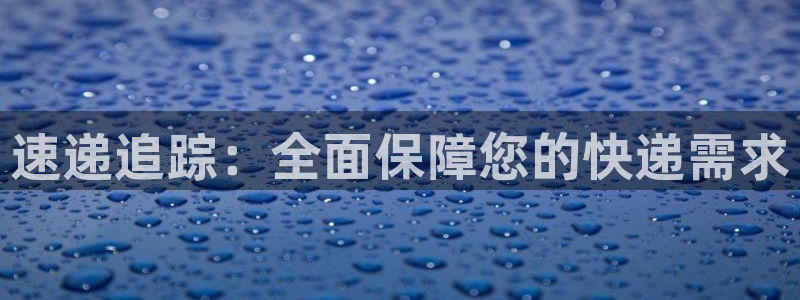 麻将1超凡国际：速递追踪：全面保障您